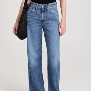 rag & bone Featherweight Logan Jeans in River, size 25